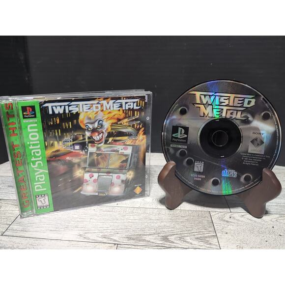 Twisted Metal 1, Playstation 1 PS1, CIB, Tested, Greatest Hits!